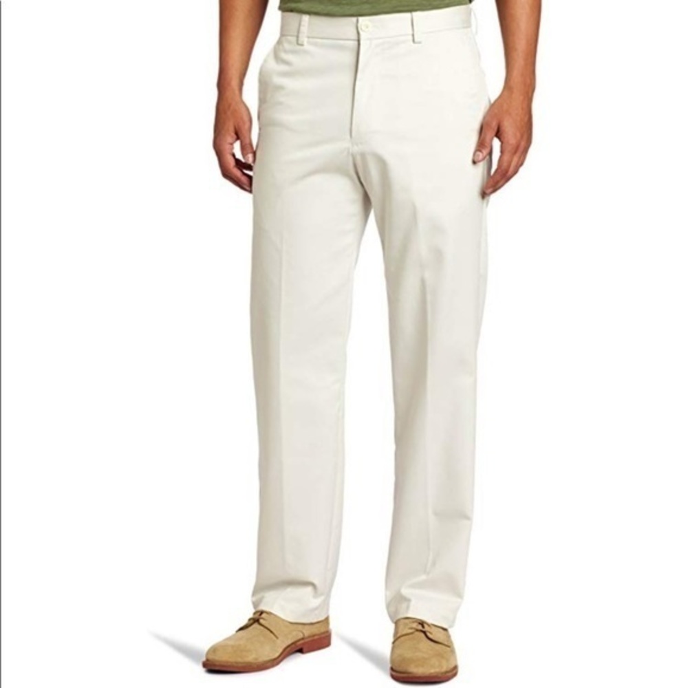 IZOD American Chino Flat Front Straight Fit Pant